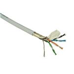 FTP kabel LYNX, Cat5E, drát, LS0H, DCa, šedý, 305m LX-SLD-FTP5E-LS0H
