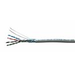 FTP kabel LYNX REELEX AIR, Cat5E, drát, PVC, Eca, šedý, 305m LYNX-SLD-FTP5E-RLX-GR