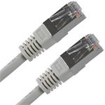 FTP patchcord, Cat.5e, RJ45 M-1.5m, tienený, šedý, economy 8590274391116