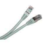 FTP patchcord, Cat.5e, RJ45 M-30m, tienený, šedý, economy 8592220006631