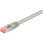 FTP patchcord, Cat.6, RJ45 M-3m, tienený, LSOH, šedý, economy KB030ASF01