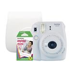 Fujifilm INSTAX MINI 9 big bundle (1x10 film + case) - Smoke White 70100141198