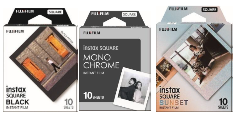 Fujifilm INSTAX SQUARE DECO FILM BUNDLE 70100172315