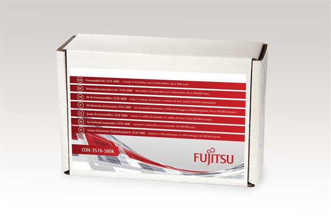 Fujitsu/Ricoh Consumable Kit - fi-7600 / fi-7700 / fi-7700(S) ( 2x Pick Roller, 2x Break Roller) CON-3740-500K