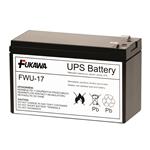 FUKAWA olověná baterie FWU-17/ náhradní baterie za RBC17/ 12V/ 9Ah/ životnost 3-5 let/ Faston 250 12326 FWU17