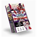 Futbalové karty Topps Match Attax TCG 2024/25 UCC Booster Tin 1 fialová fialova