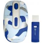 G-Cube - bezdrôtová optická myš Camo Couture Blue G4C-10B