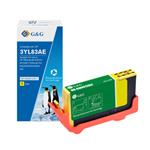 G&G kompatibil. ink s 3YL83AE, yellow, 825str., NH-R00912XLY, pre HP Officejet 8012, 8013, 8014, 80
