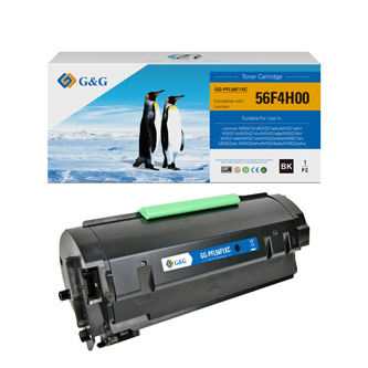 G&G kompatibil. toner s 56F2H00, black, 15000str., NT-PFL56F1XC, high capacity, pre Lexmark MS321,