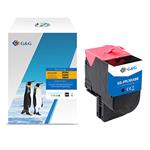 G&G kompatibil. toner s 70C2HK0, black, 4000str., NT-CL701XFBK, high capacity, return, pre Lexmark