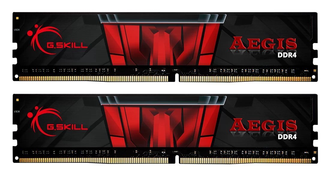 G.Skill Aegis DDR4 16GB (2x8GB) 3000MHz CL16 1.35V XMP 2.0 F4-3000C16D-16GISB
