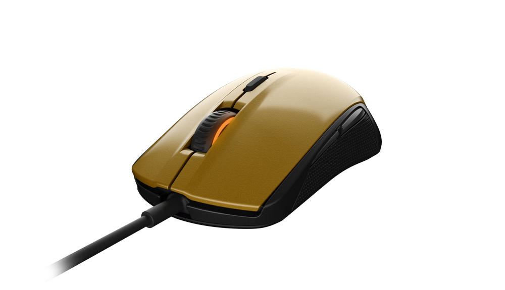 Gaming mouse SteelSeries Rival 100 Alchemy Gold 62336