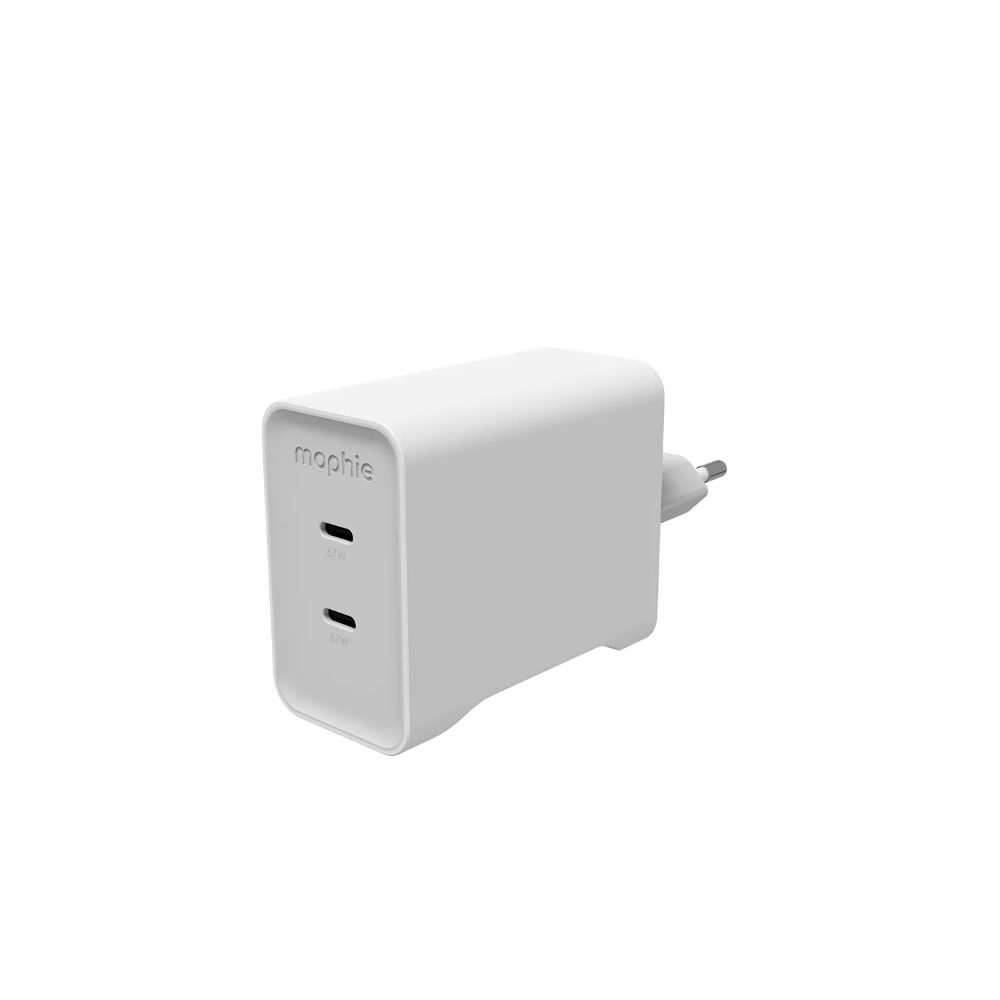 GaN USB-C Dual 67W White 409919994