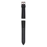 Garett řemínek 20 mm, černá kůže se zlatým zapínáním STRAP_GLD_BLK_LTH_20MM
