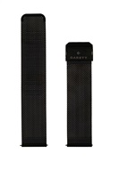 Garett řemínek 22 mm, černý kovový STRAP_BLK_STL_22MM
