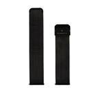 Garett řemínek 22 mm, černý kovový STRAP_BLK_STL_22MM
