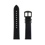 Garett řemínek 22 mm, černý kožený STRAP_V_BLK_LTH