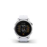 Garmin epix Pro (g2), 42mm, Silver, Whitestone band 010-02802-01