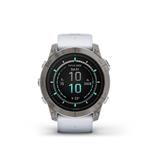 Garmin epix Pro (g2) Sapphire, 51mm, Titanium, Whitestone band 010-02804-11