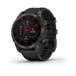 Garmin epix PRO Sapphire, Titan Carbon Gray/ Black Silicone Band 010-02582-11