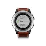 Garmin fénix® 3 Sapphire, Silver Leather 010-01338-62