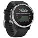 GARMIN Fénix 6S Solar, Silver/Black band 010-02409-00