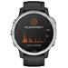 GARMIN Fénix 6S Solar, Silver/Black band 010-02409-00