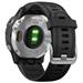 GARMIN Fénix 6S Solar, Silver/Black band 010-02409-00