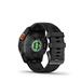 Garmin fenix 7 Pro Solar, Slate Gray Stainless Steel, Black Band 010-02777-01