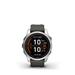 Garmin fenix 7S Pro Solar, Silver Stainless Steel, Graphite Band 010-02776-01