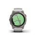 Garmin fenix 7X Pro Sapphire Solar, Titanium, Fog Gray/Ember Orange Band 010-02778-15