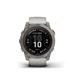 Garmin fenix 7X Pro Sapphire Solar, Titanium, Fog Gray/Ember Orange Band 010-02778-15