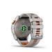 Garmin fenix 7X Pro Sapphire Solar, Titanium, Fog Gray/Ember Orange Band 010-02778-15