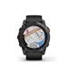 Garmin fenix 7X Pro Solar, Slate Gray Stainless Steel, Black Band 010-02778-01