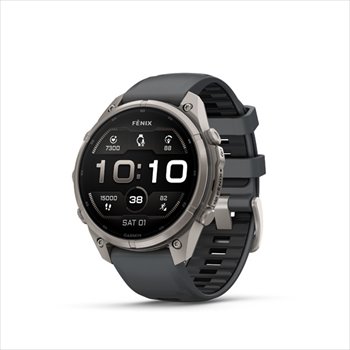 Garmin fenix 9 Pro - 47mm, AMOLED, Sapphire, Titanium, Graphite/Black band 010-04336-26
