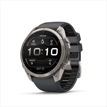 Garmin fenix 9 Pro - 51mm, AMOLED, Sapphire, Titanium, Graphite/Black band 010-04337-26