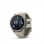 Garmin fenix 9 Pro - inReach, 43mm, AMOLED, Sapphire, Titanium, Gray/Sandstone band 010-04335-81