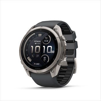 Garmin fenix 9 Pro - inReach, 51mm, AMOLED, Sapphire, Titanium, Graphite/Black band 010-04337-21