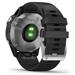 Garmin fenix6 Glass, Silver/Black Band 010-02158-00