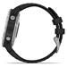 Garmin fenix6 Glass, Silver/Black Band 010-02158-00