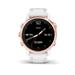 Garmin fenix6S PRO Glass, RoseGold/White Band (MAP/Music) 010-02159-91