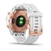 Garmin fenix6S PRO Glass, RoseGold/White Band (MAP/Music) 010-02159-91