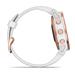 Garmin fenix6S PRO Glass, RoseGold/White Band (MAP/Music) 010-02159-91