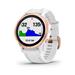 Garmin fenix6S PRO Glass, RoseGold/White Band (MAP/Music) 010-02159-91