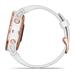 Garmin fenix6S PRO Glass, RoseGold/White Band (MAP/Music) 010-02159-91