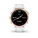Garmin fenix6S PRO Glass, RoseGold/White Band (MAP/Music) 010-02159-91