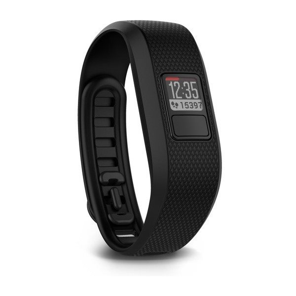 GARMIN fitness náramek vívofit3/ LCD 0,56"/ Bluetooth/ ANT+/ iOS/ Android/ Windows Phone/ (vel. L) černá 010-01608-06