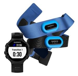 GARMIN Forerunner 735XT Black & Gray Tri Bundle 010-01614-09