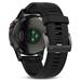 GARMIN GPS chytré hodinky fenix5 Gray Optic, Black band 010-01688-00