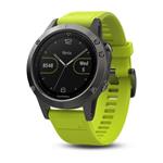 GARMIN GPS chytré hodinky fenix5 Gray Optic, Yellow band 010-01688-02